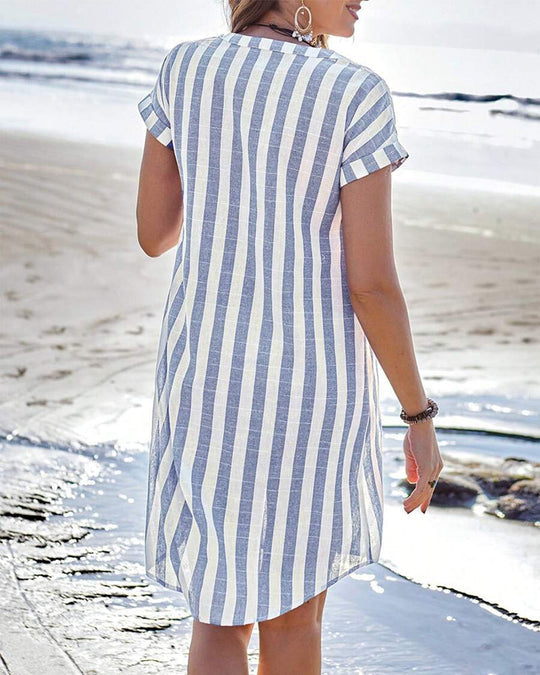 Leila | Summer Striped Dress 6