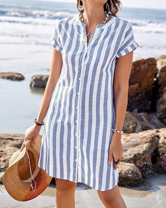 Leila | Summer Striped Dress 7