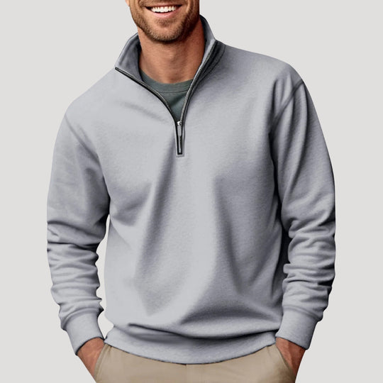 Liam | Men’s Minimal Quarter Zip Sweatshirt 3