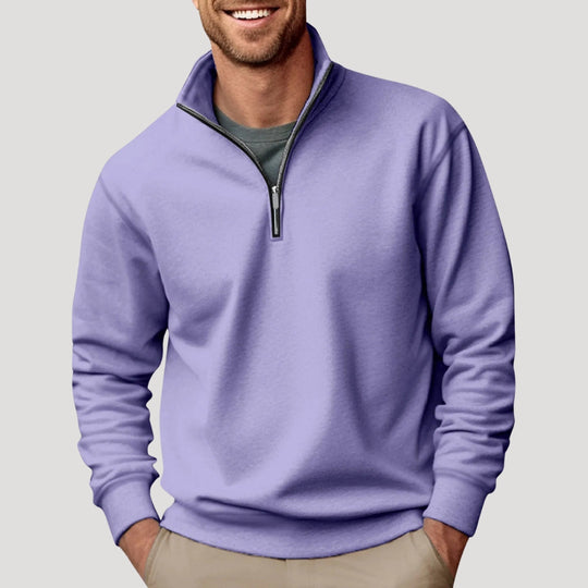 Liam | Men’s Minimal Quarter Zip Sweatshirt 5