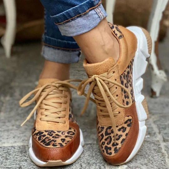 Maisie | Women’s Chunky Lace Up Fashion Sneakers 0