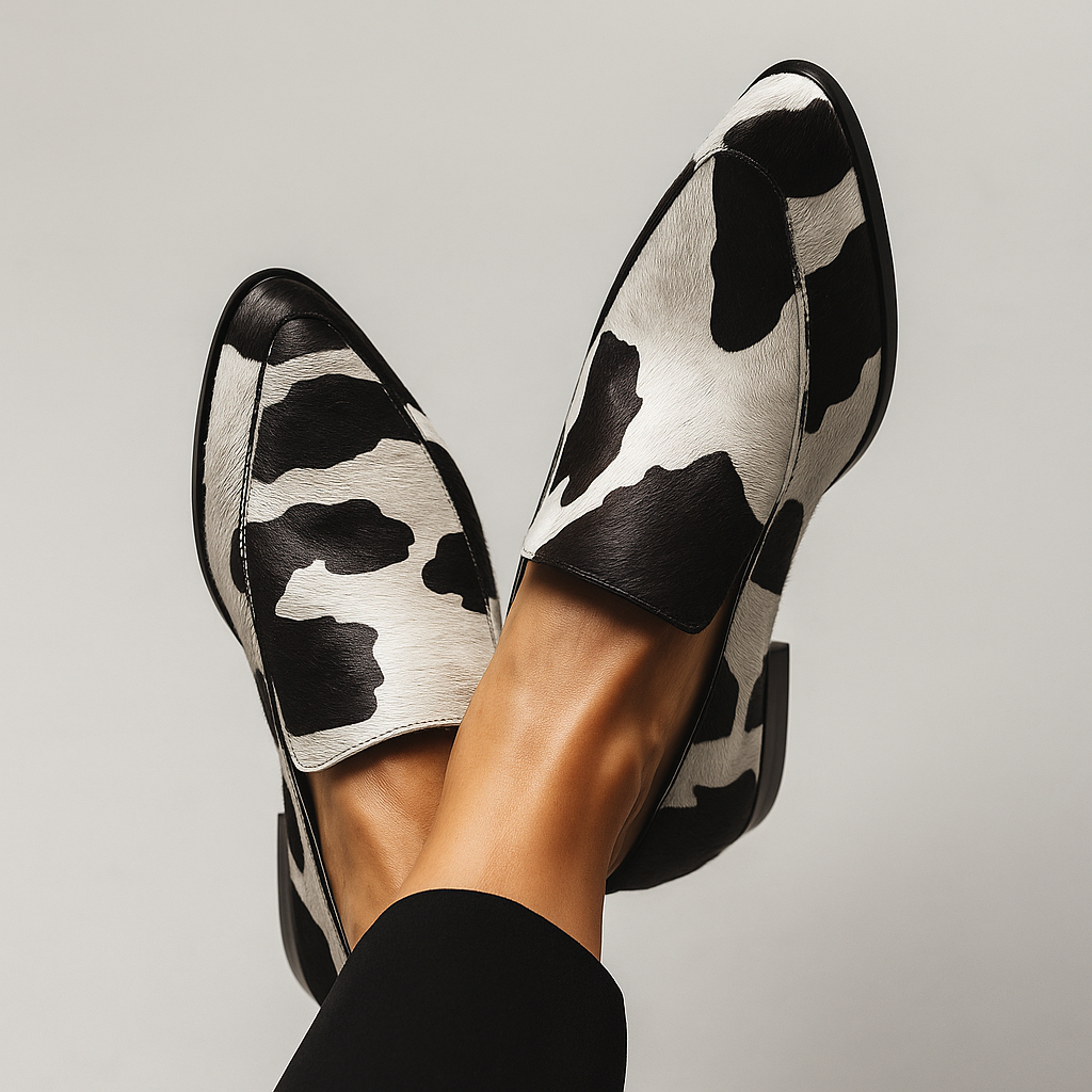 Margot | Black Modern Loafers 0