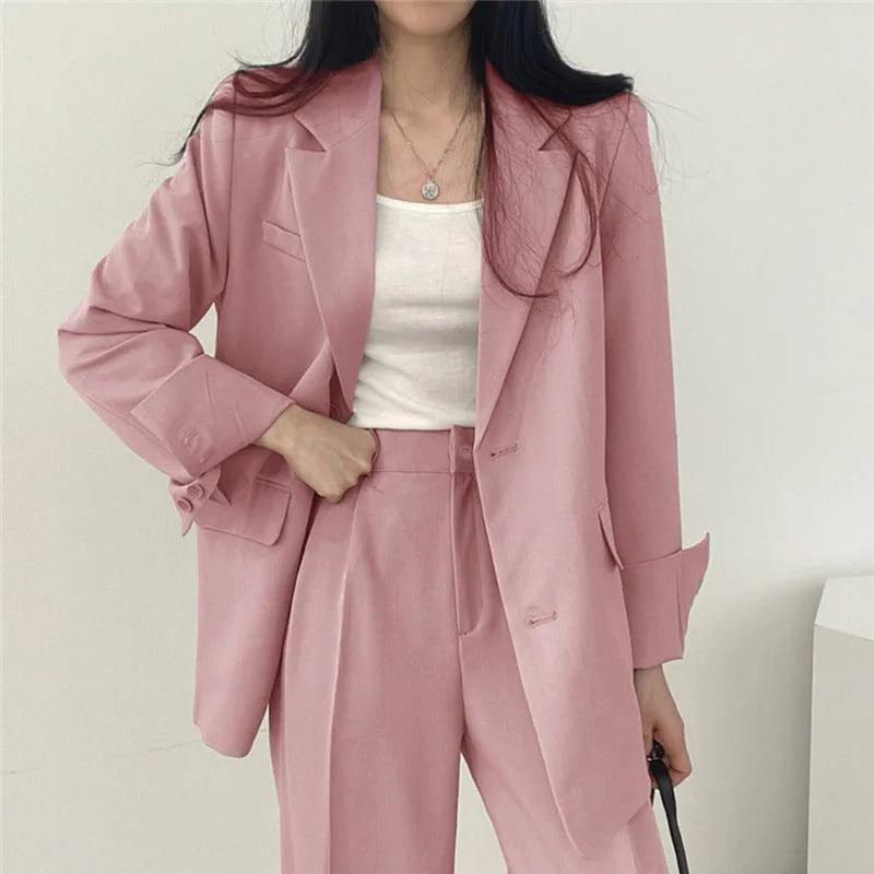 Maria | Women’s Tailored Suit Sets With Long Blazer Statement 0