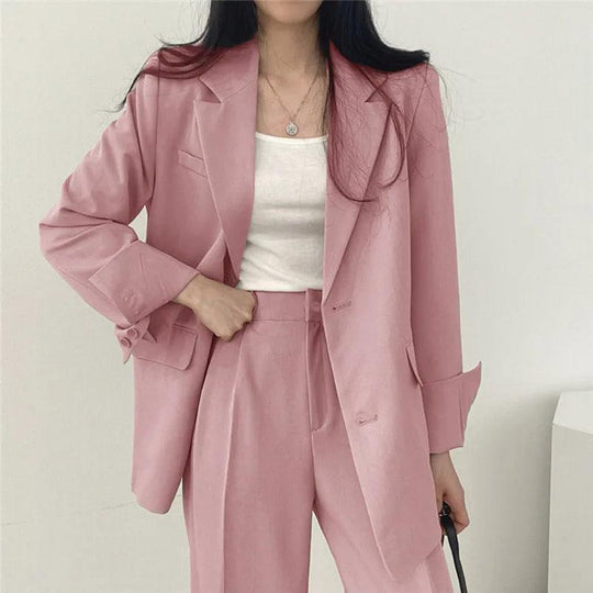 Maria | Women’s Tailored Suit Sets With Long Blazer Statement 0