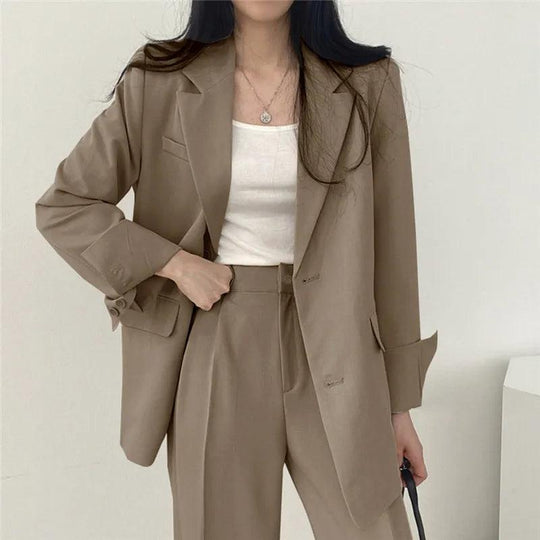 Maria | Women’s Tailored Suit Sets With Long Blazer Statement 11