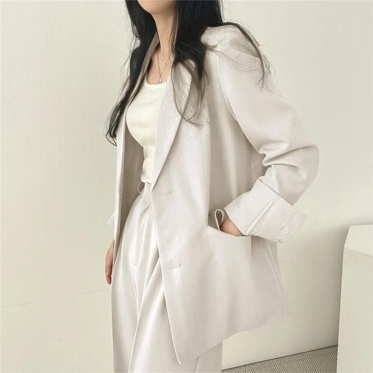 Maria | Women’s Tailored Suit Sets With Long Blazer Statement 7