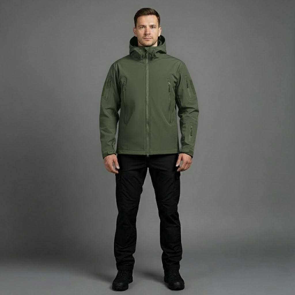 Matthew | Men's Waterproof Tactical Zip-Up Winter Jacket 9