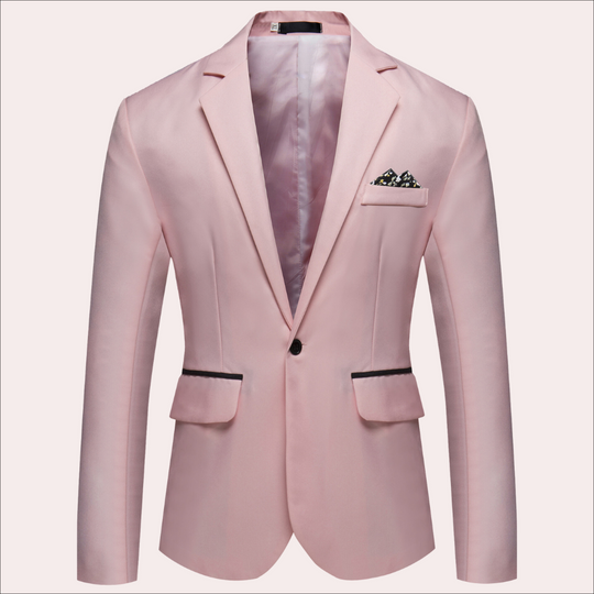 Men's Tailored Single Breasted Blazer Jacket – Classic Fit, Versatile Style, Perfect for Business and Formal Occasions 2