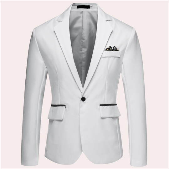 Men's Tailored Single Breasted Blazer Jacket – Classic Fit, Versatile Style, Perfect for Business and Formal Occasions 5