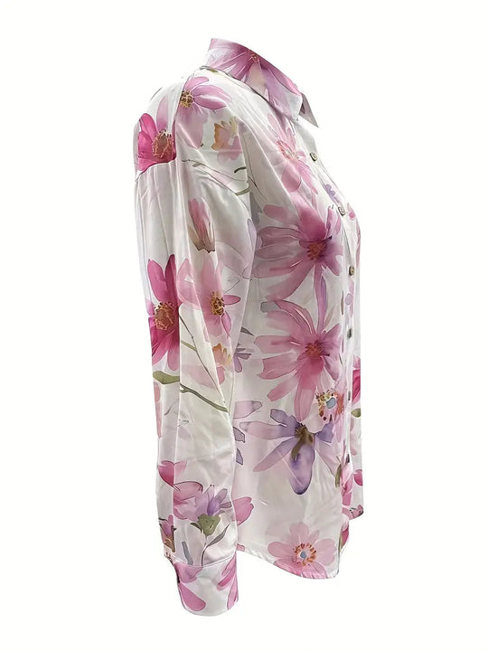 Mira™ | Lightweight Summer Floral Blouse 2