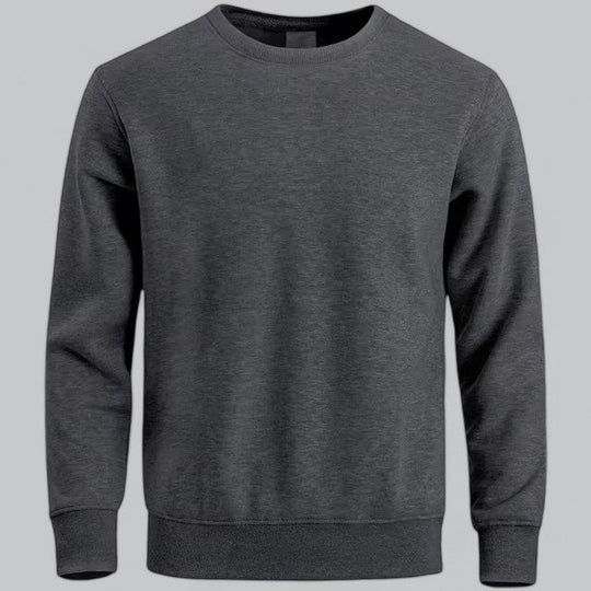 Nathan | Men’s Classic Crew Neck Basic Sweatshirt 3