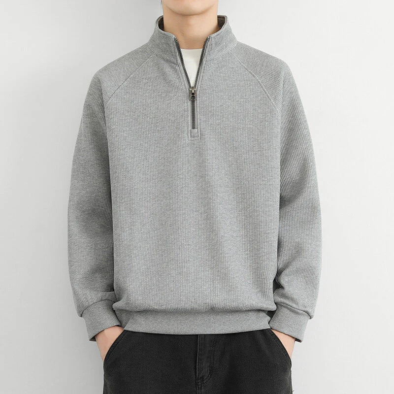 Oliver | Men’s Trendy Half Zip Pullover Sweater 2