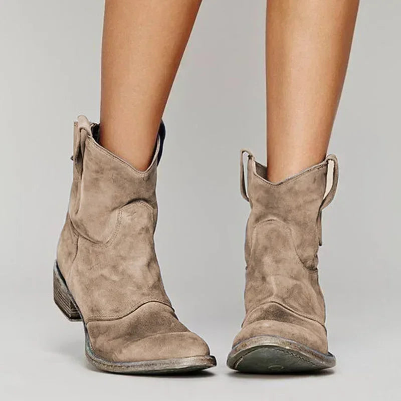 Paloma | Vintage Western Ankle Boots 0