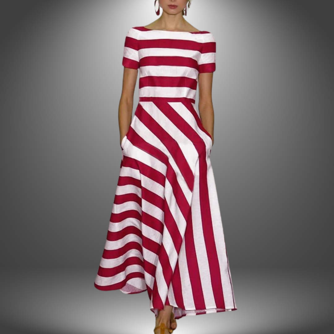 Reese | Striped Dress 0