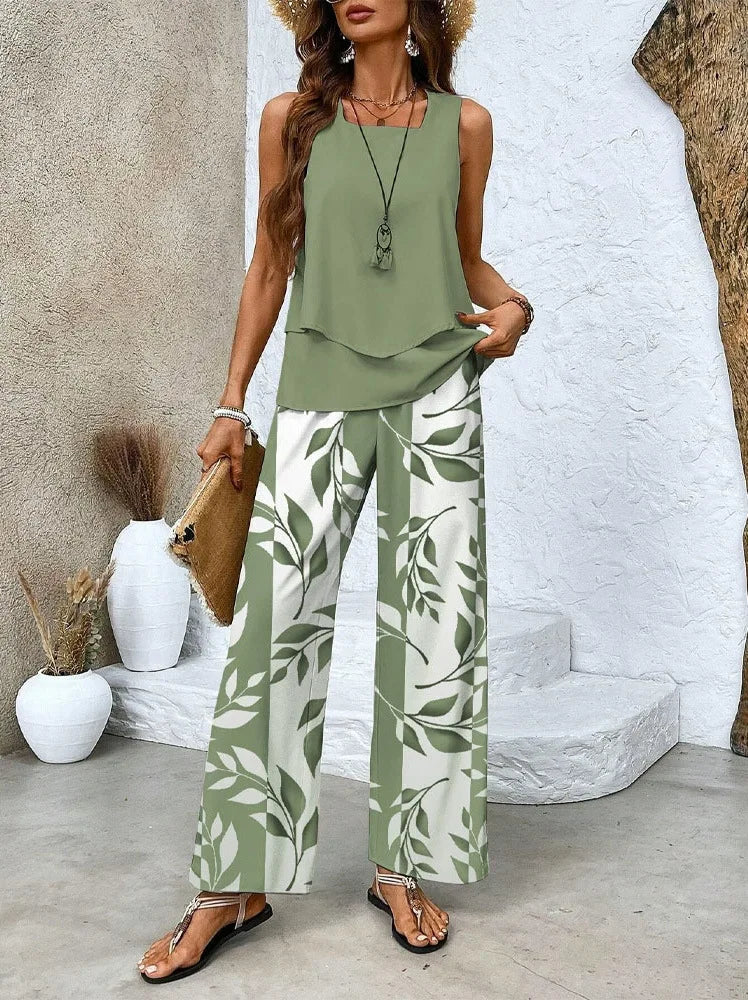 Romy | Elegant Two-Piece Summer Set 1