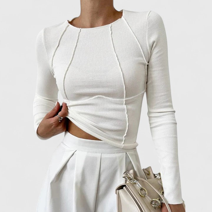 Rozminda | Comfortable Long-Sleeved Top 0