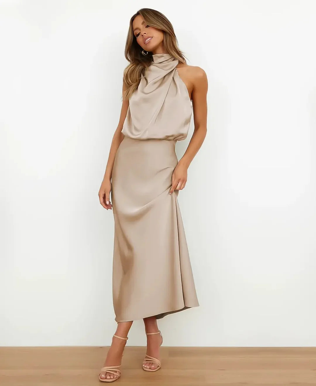 Solène | Elegant Midi Dress 0