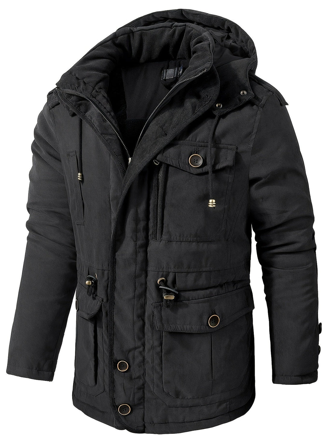 Toby | Men’s Classic Zip-Up Heavy Winter Jacket 0