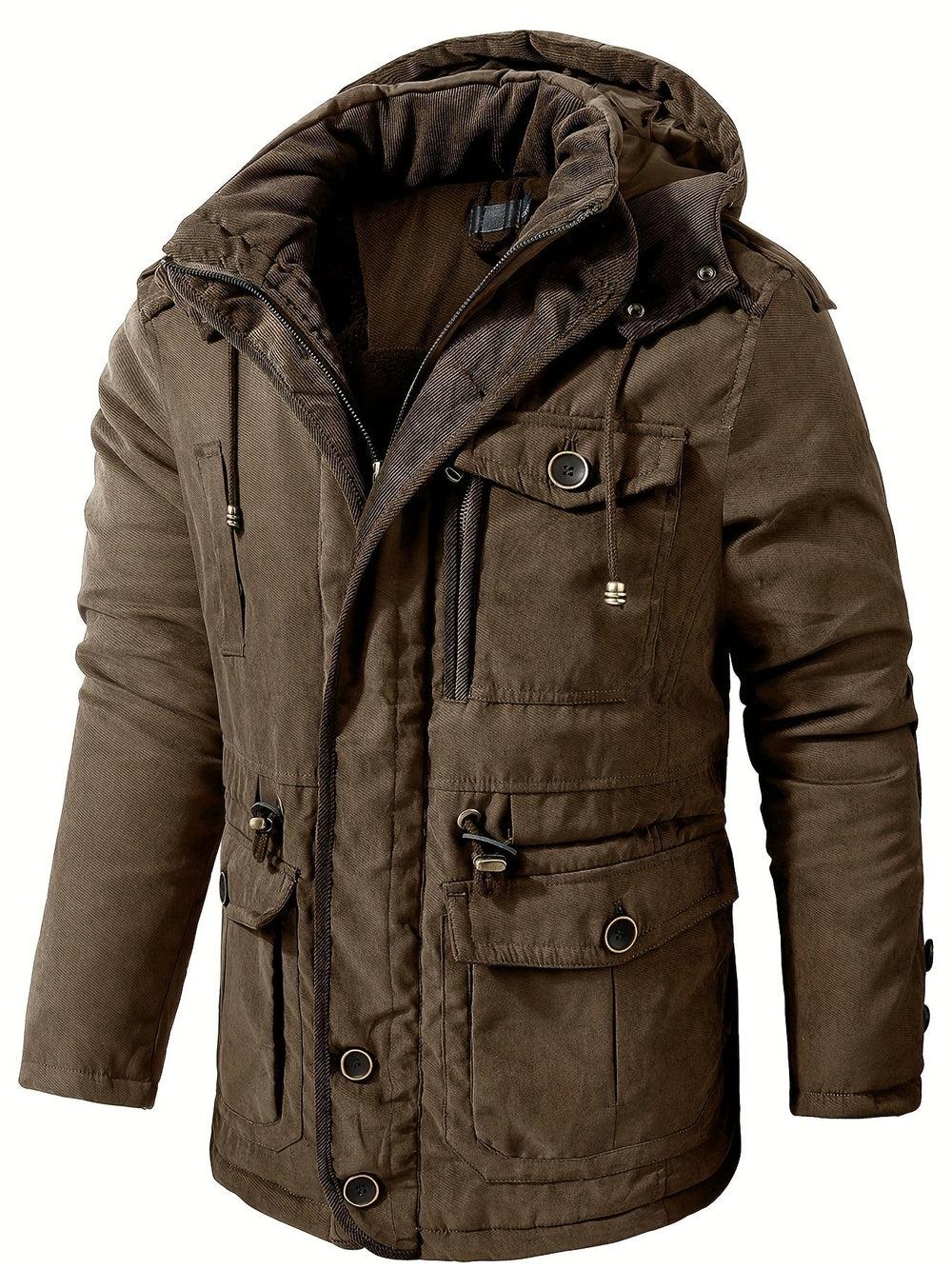Toby | Men’s Classic Zip-Up Heavy Winter Jacket 1