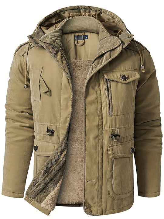Toby | Men’s Classic Zip-Up Heavy Winter Jacket 2