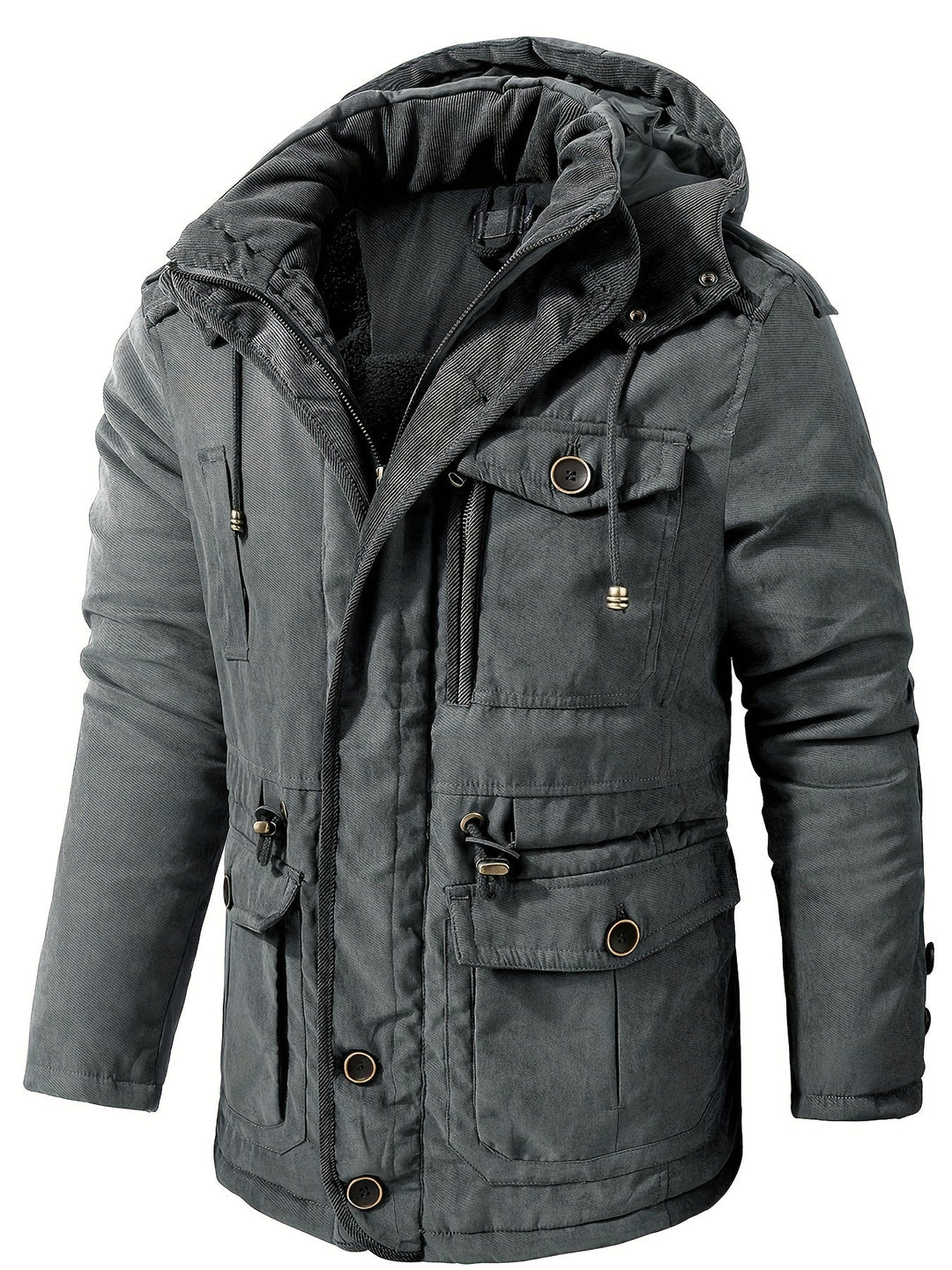 Toby | Men’s Classic Zip-Up Heavy Winter Jacket 5