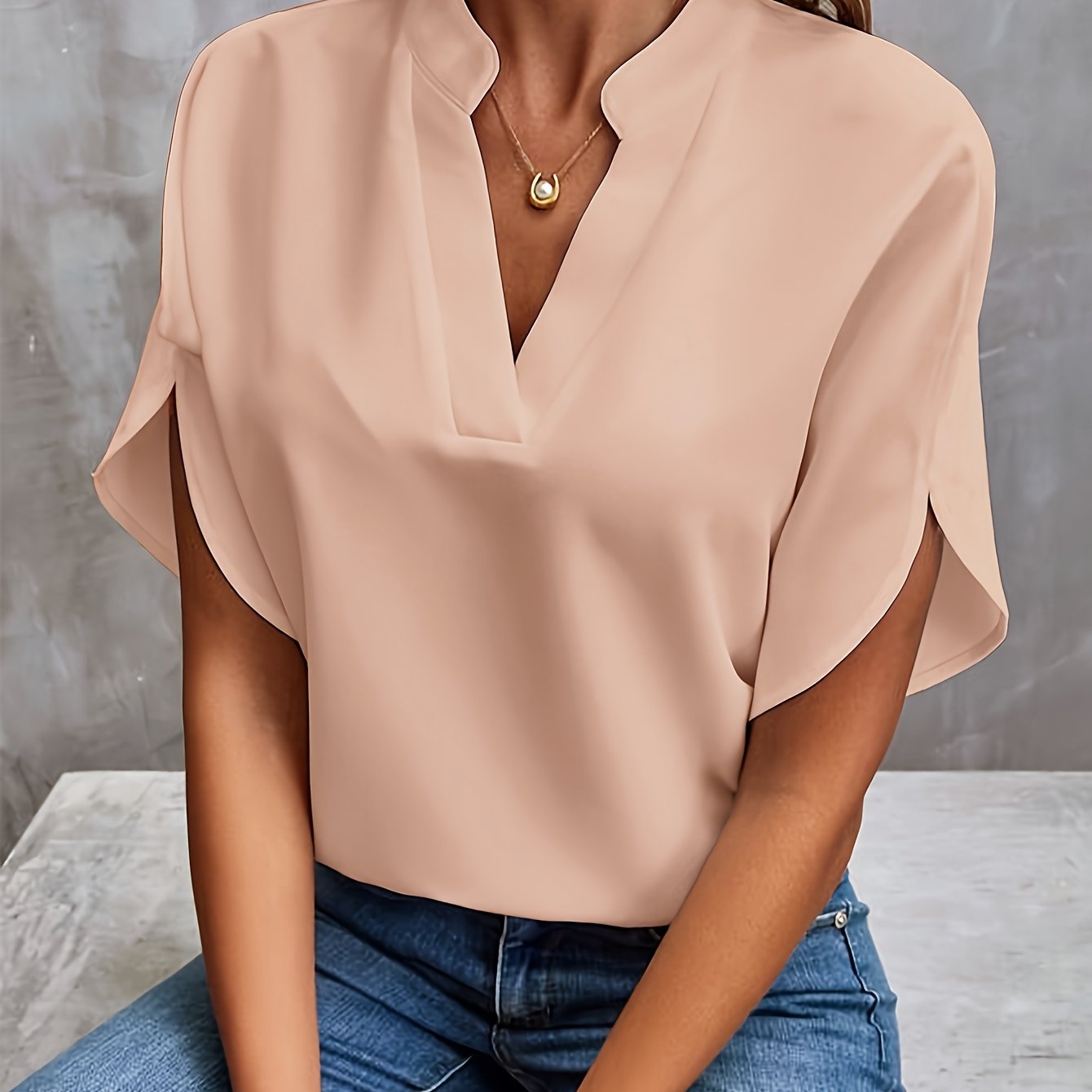 V-neck Blouse for Women