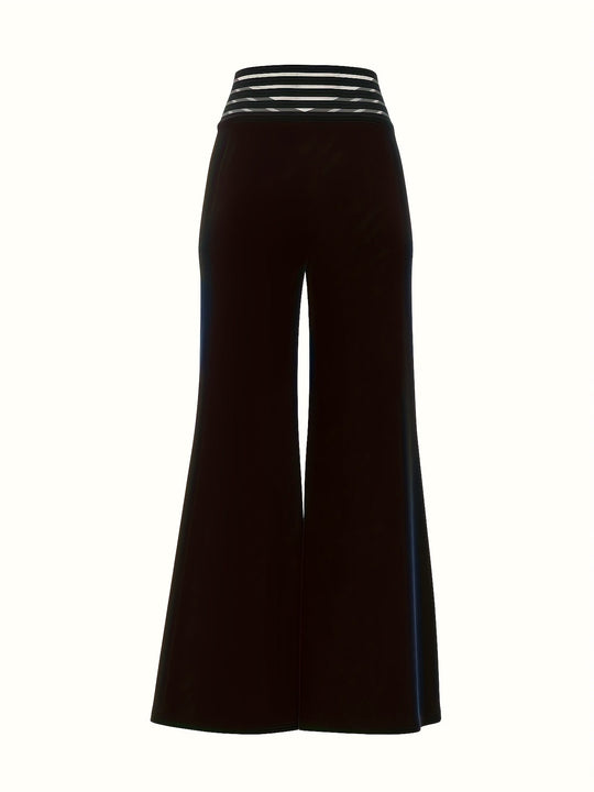 Viora - Breathable High-Waist Pants 0