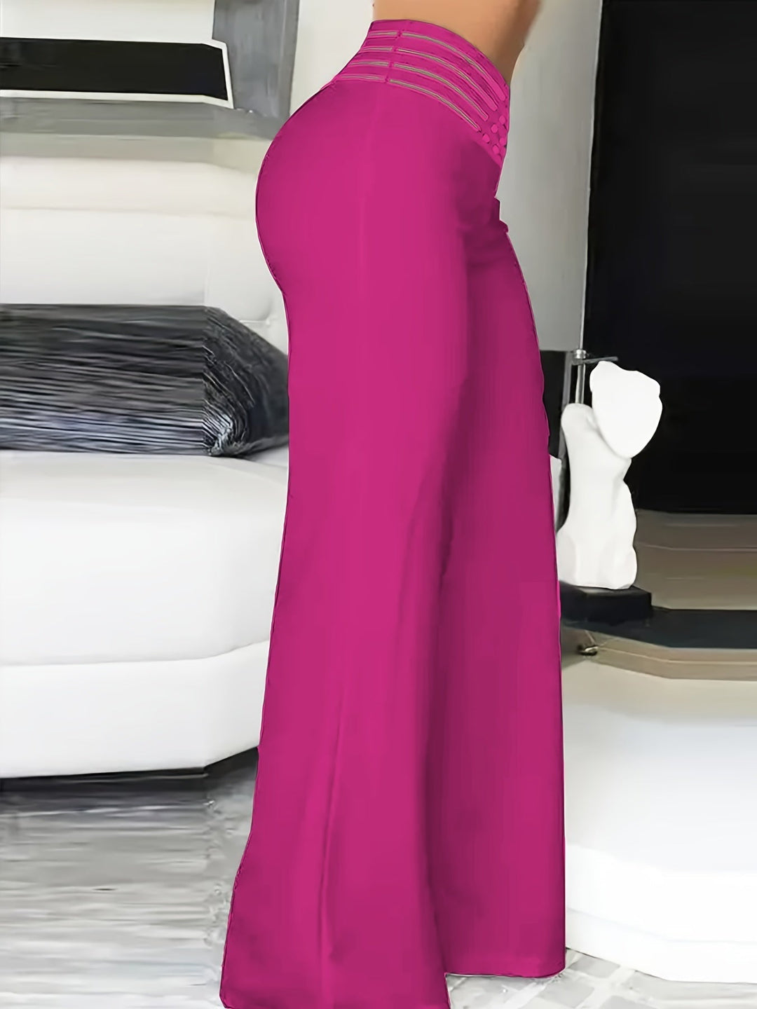 Viora - Breathable High-Waist Pants 5