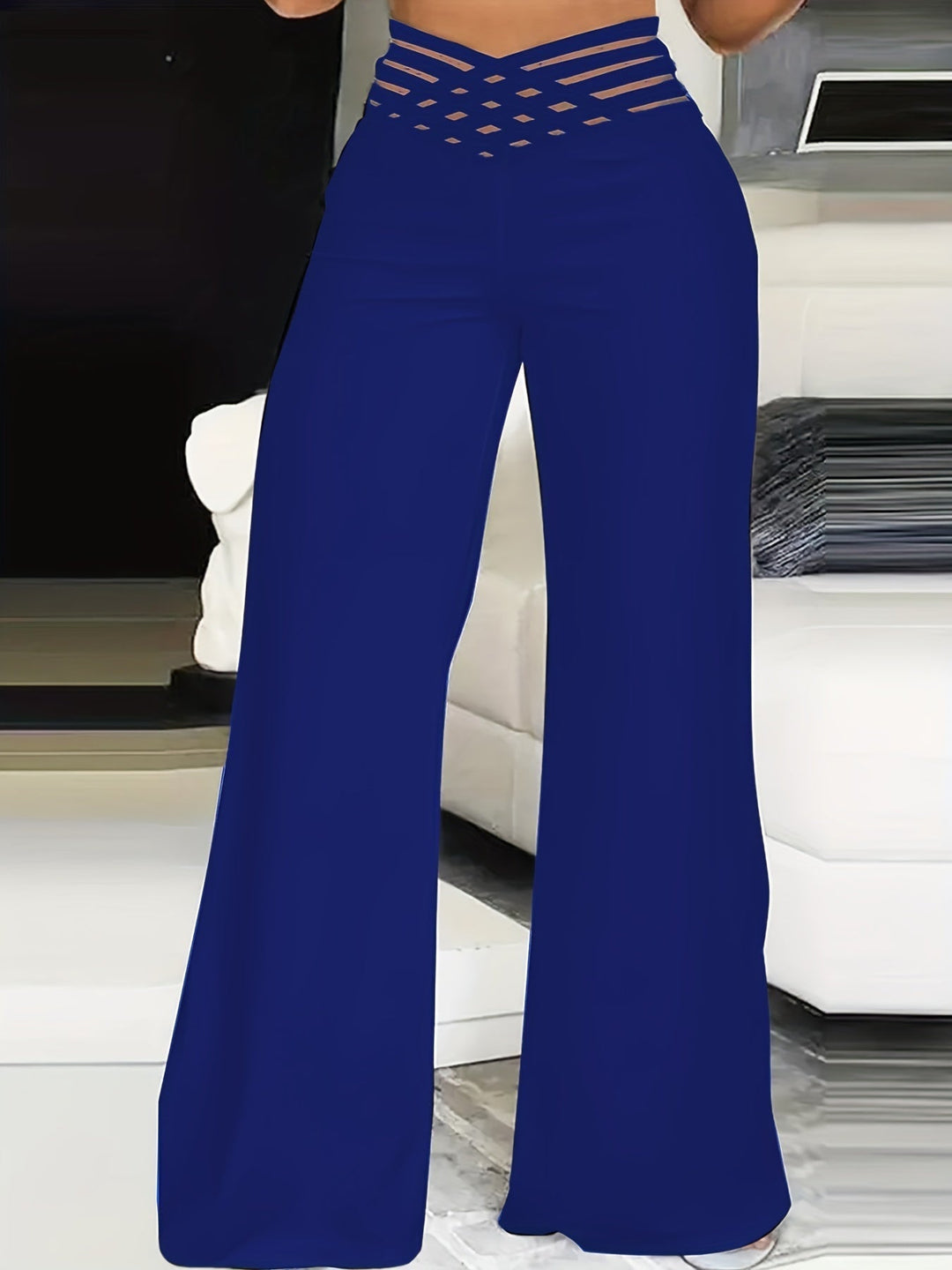 Viora - Breathable High-Waist Pants 6