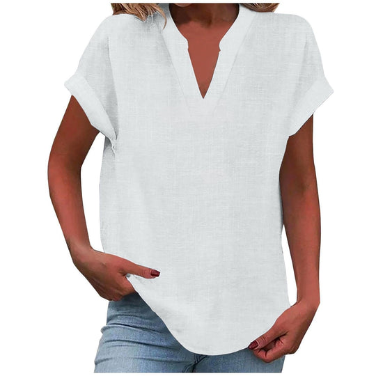 Xavina | V-Neck Blouse 11