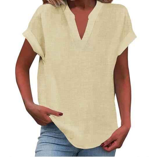 Xavina | V-Neck Blouse 12