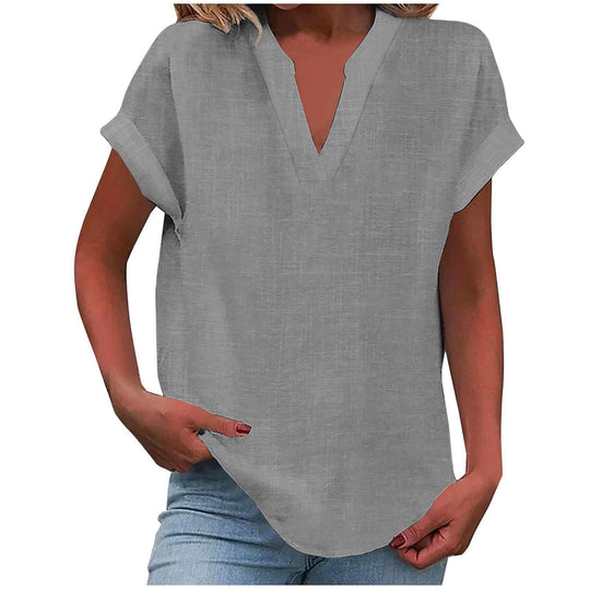 Xavina | V-Neck Blouse 7