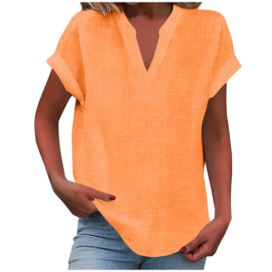 Xavina | V-Neck Blouse 9