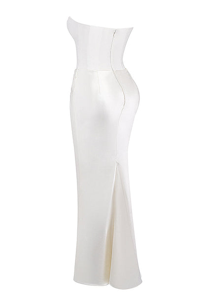 Strapless Corset Maxi Dress for Women